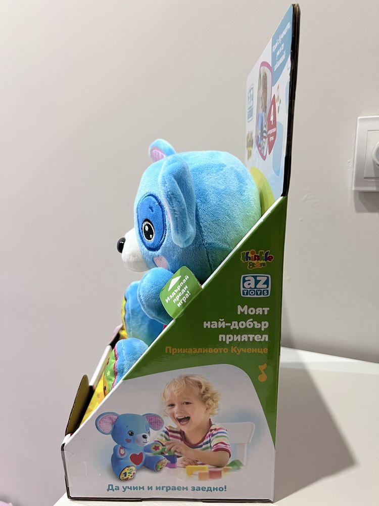 Интерактивна играчка говорещо кученце 6+ НОВО