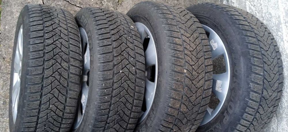 Зимни Гуми 225/55 R17 с Джанти 5x120 R17 J7 ET41