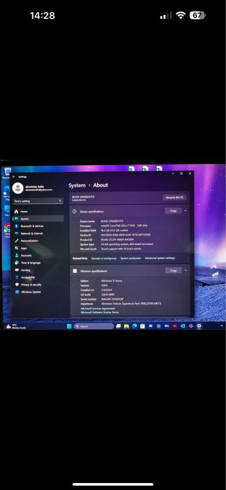 Laptop samsung galaxy book 4 pro
