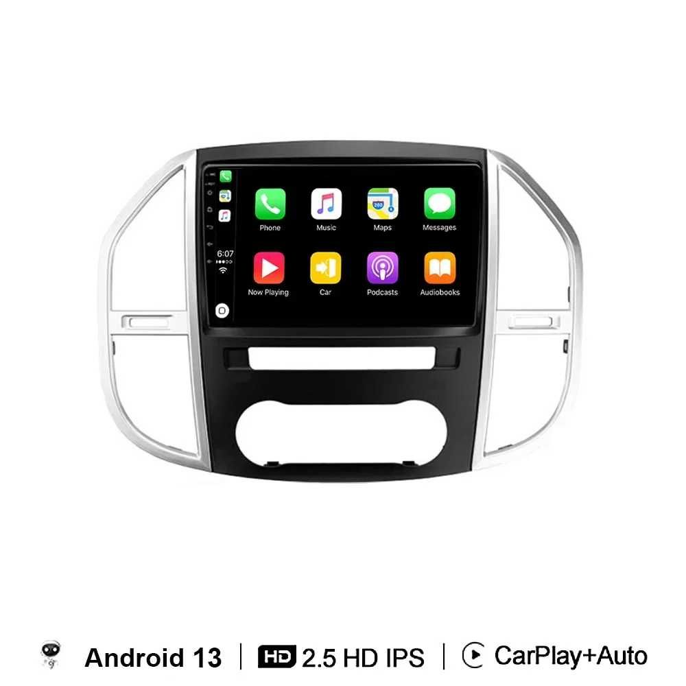 Navigatie Android 14 Mercedes Vito W447 CarPlay QLed - Camera Cadou