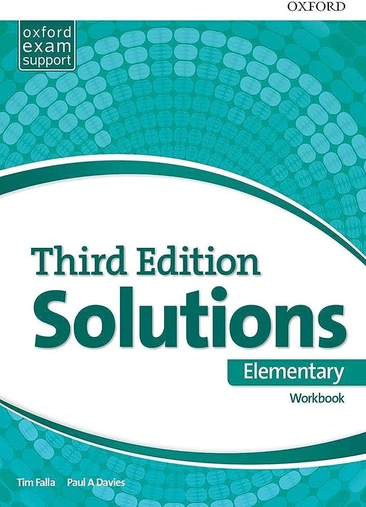 Solution third edition (elementary)