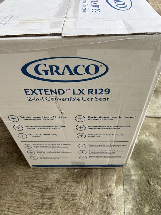 Scaun auto copii Graco 2-în-1 Convertible – nou, sigilat