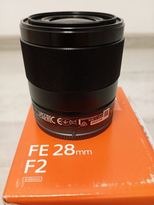 Obiectiv Sony FE 28mm F.2