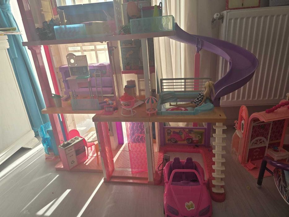 Casuța Barbie- utilizata si tableta copii Smart Tabby boo