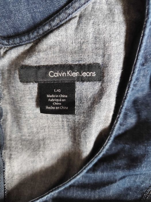 Rochie de blugi Calvin Klein-masura L-Noua!