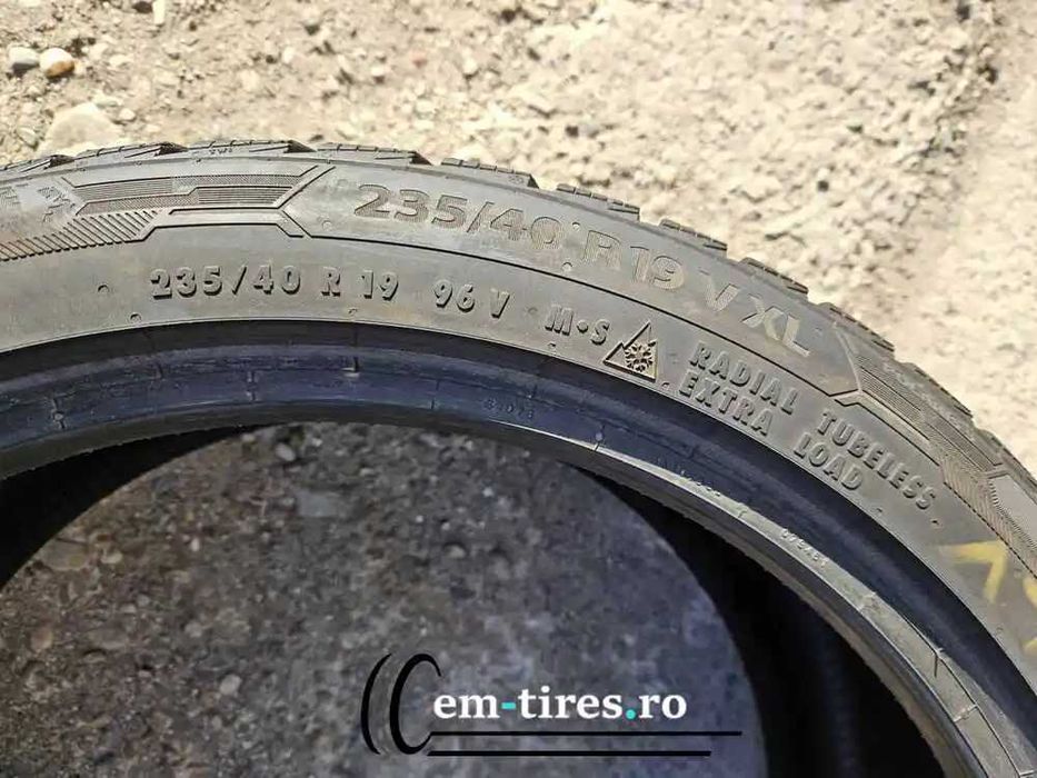 SET 2 Anvelope Iarna 235/40 R19 BARUM Polaris 5 96V