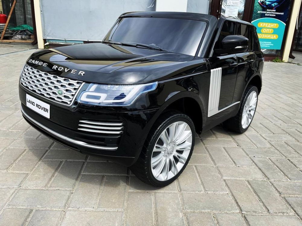 Детский электромобиль Range Rover ЛИЦЕНЗИЯ. Огромный двухместный авто