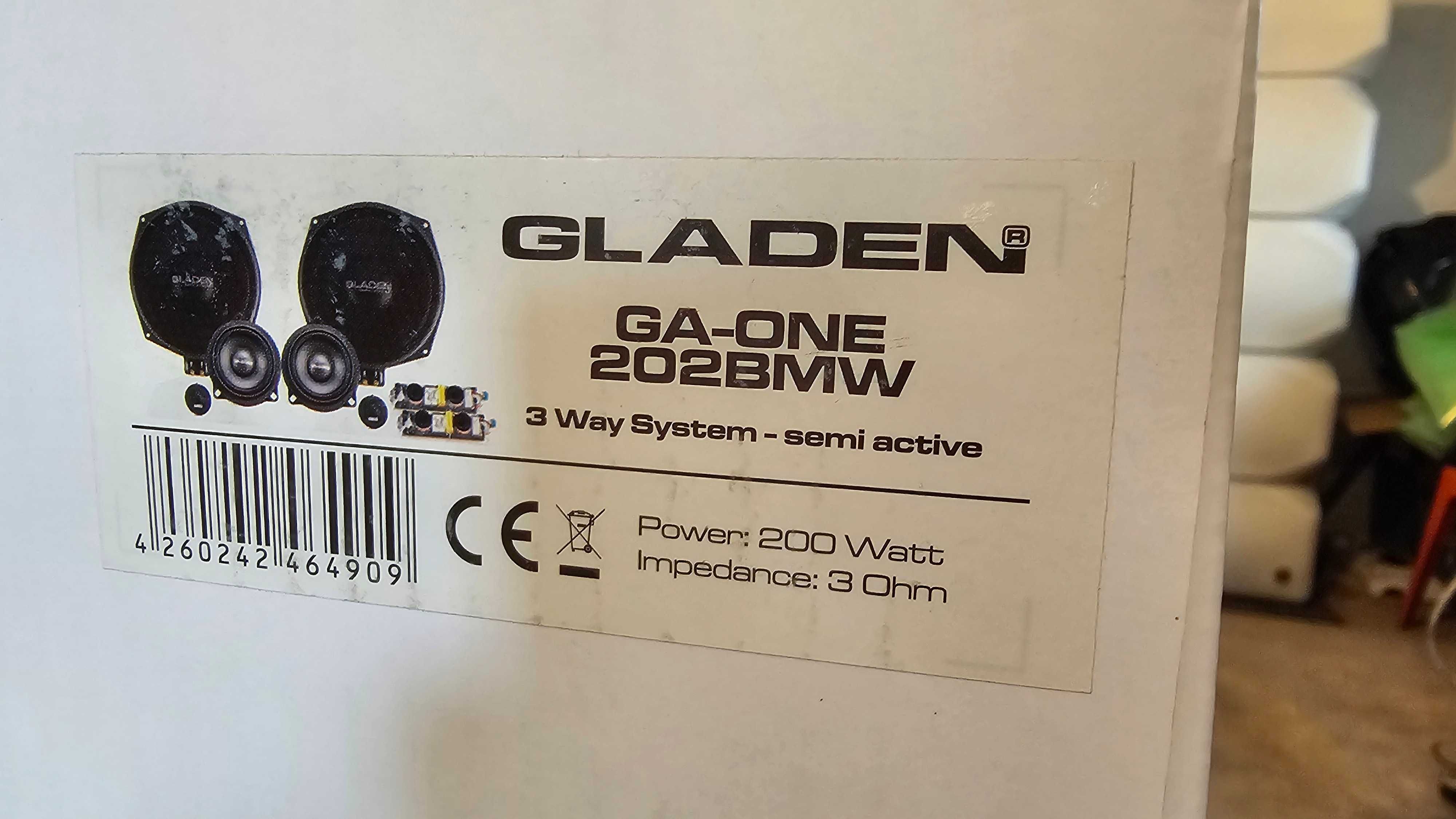 Pachet Gladen ONE 202 BMW + ONE 100 BMW-S – KIT UPGRADE BOXE