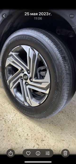 Диски с зимним комплектом шин