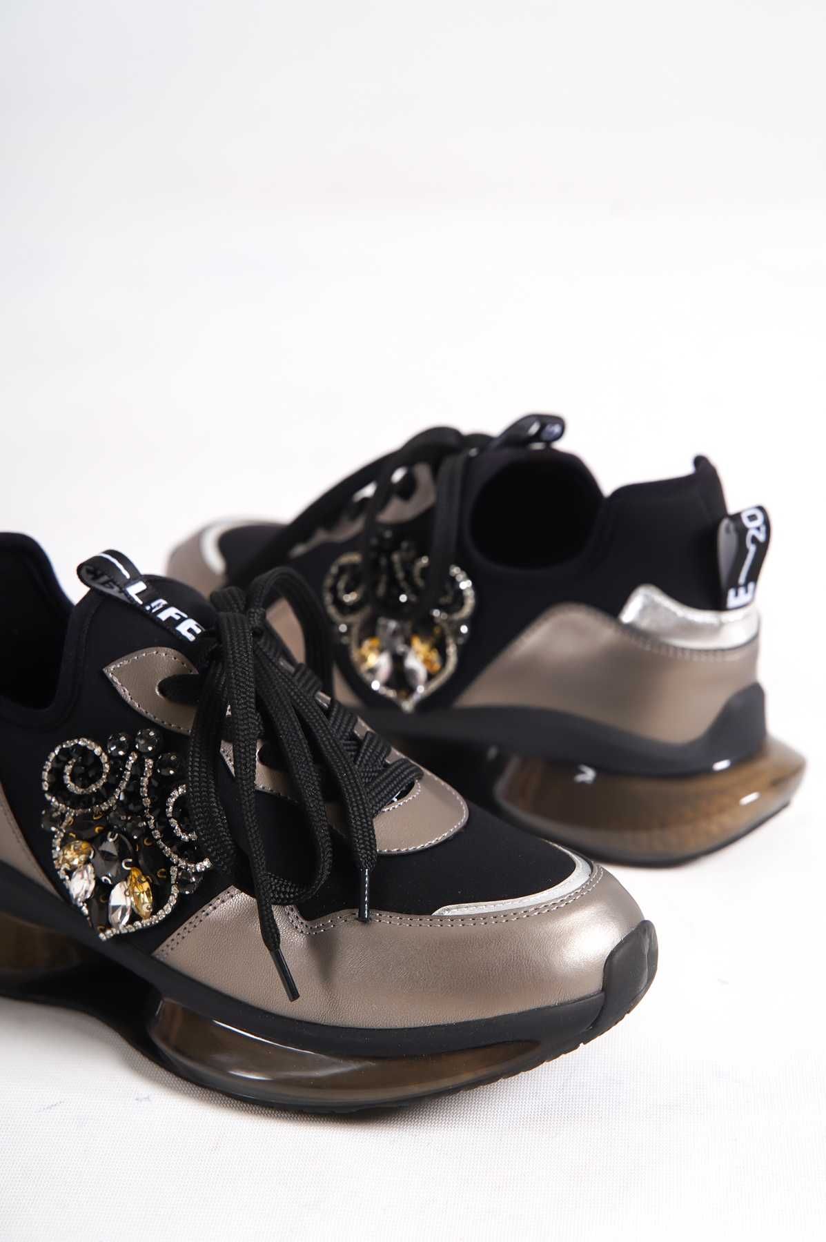 Pantofi sport cu ornament cristal