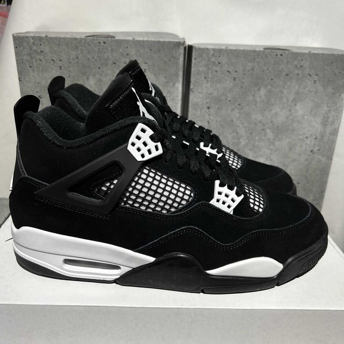 #CHRISTMAS SALE# Air Jordan 4 White Thunder Ediție Limtată -Verificare