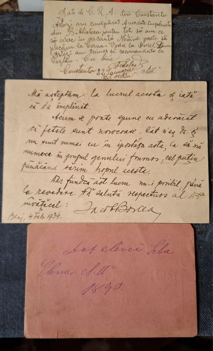 Cărți poștale interbelic Reșița, Vatra Dornei, Sighișoara, Sibiu