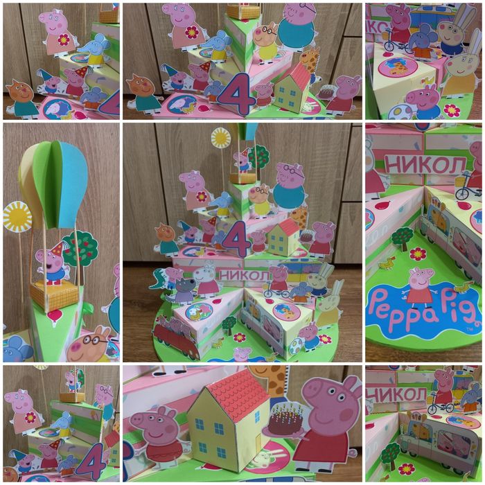 Картонена торта детска градина