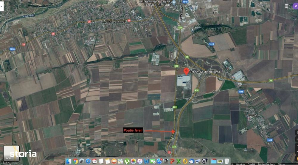 Teren langa depozitul Kaufland - Turda - COMISION 0%