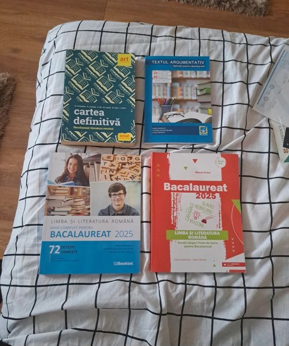 Set 4 carti bacalaureat limba romana