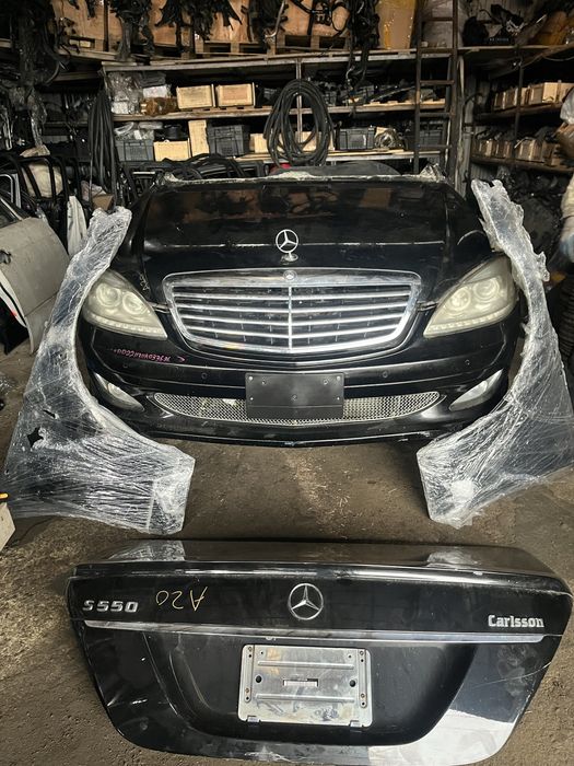 Авторазбор мотор двигатель м273 акпп Мерседес бенс mercedes benc w221