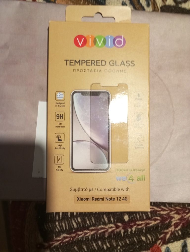 HusăTechuit -tempered glass-xiaomi redmi 12C