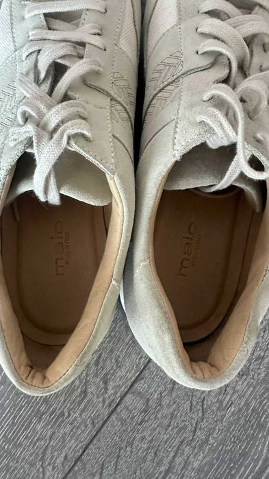 Sneakeri Malo Italy piele intoarsa