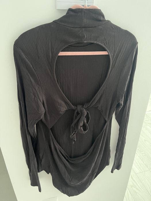 Bluza body cu spatele gol