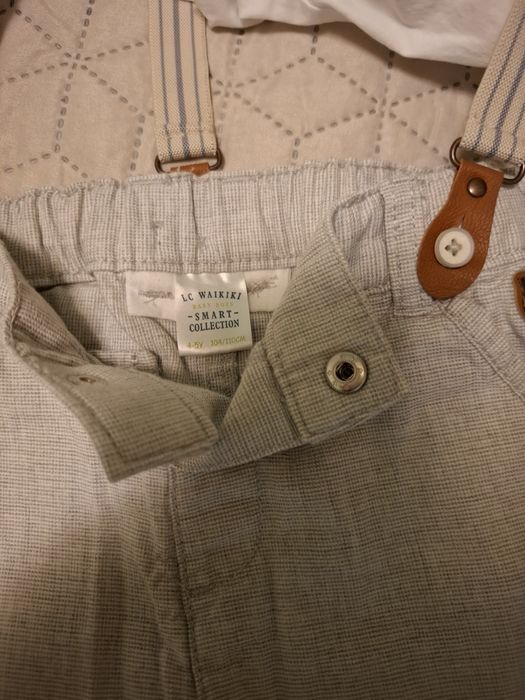 Set pantaloni scurți și cămașă 4-5 ani 104-110 cm
