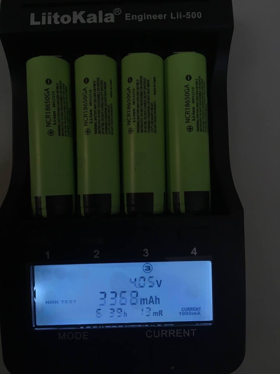 Литиево-йонни батерии, Li-ion cell Panasonic NCR18650GA 3450mAh 10A