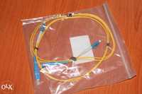 Fibra optica Pigtail SC-LC simplex de 1m