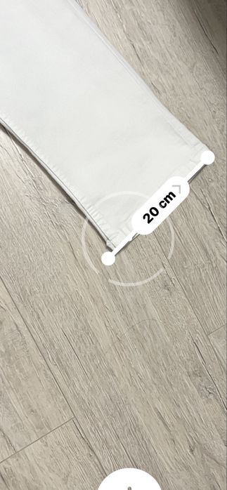 Blugi albi bărbați mărimea 33/32