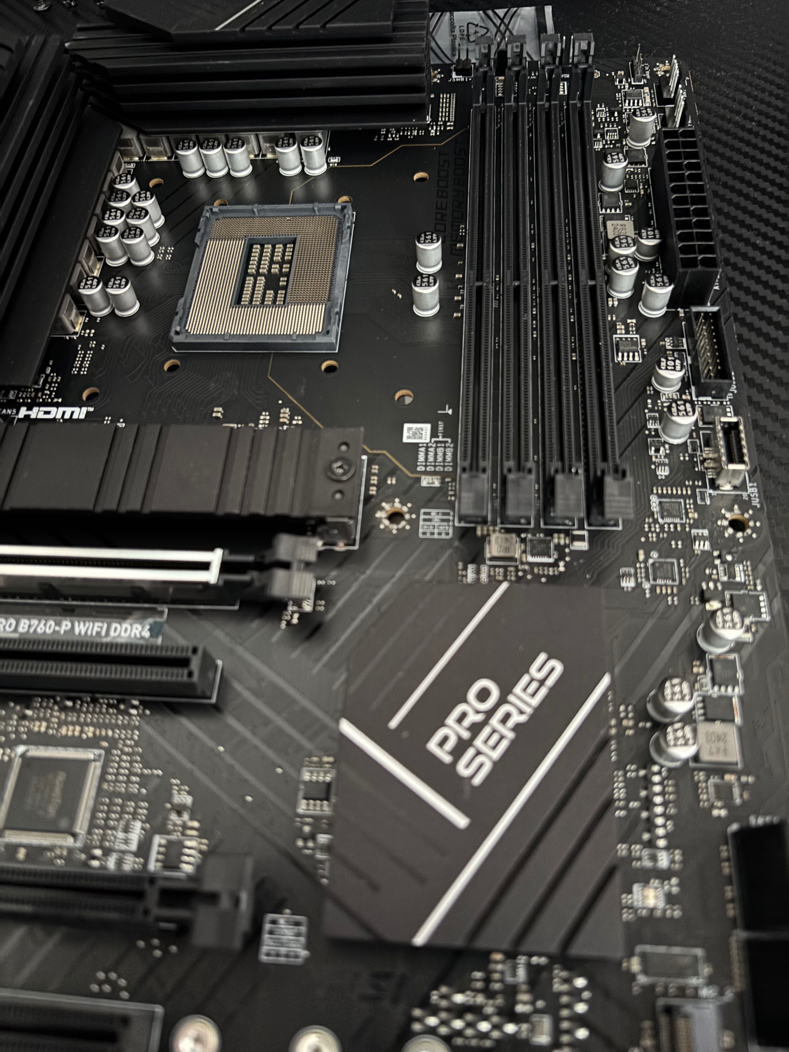 Процесор intel Core i5 14600KF/MSI PRO B760-P   и 16гб рам