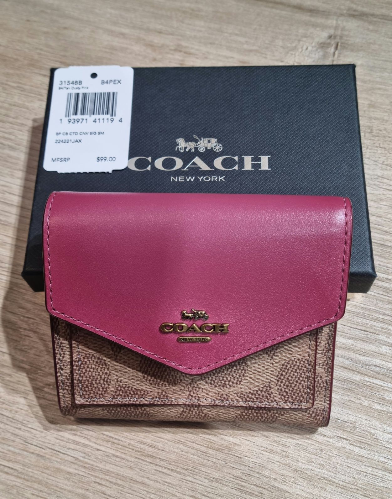 Женский кошелёк COACH (оригинал)