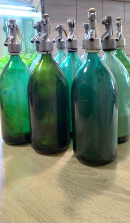 Sticle sifon sodă vintage
