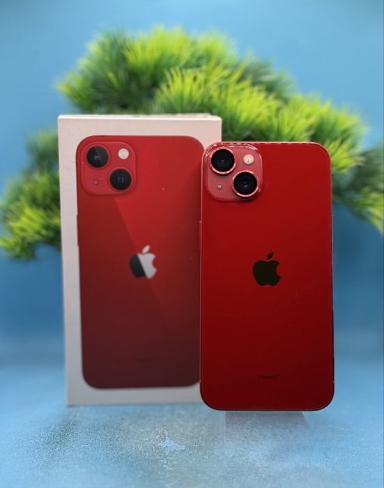 ГАРАНЦИОНЕН!!! Apple iPhone 13, 128GB, 4GB RAM, 5G, Red