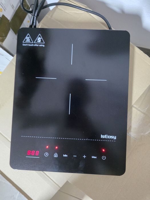 Plita incorporeabila IsEasy, Inductie,2100W,1 zona de gatit, Touch