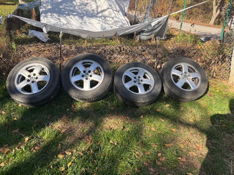 Лети джанти с гуми са Шкода