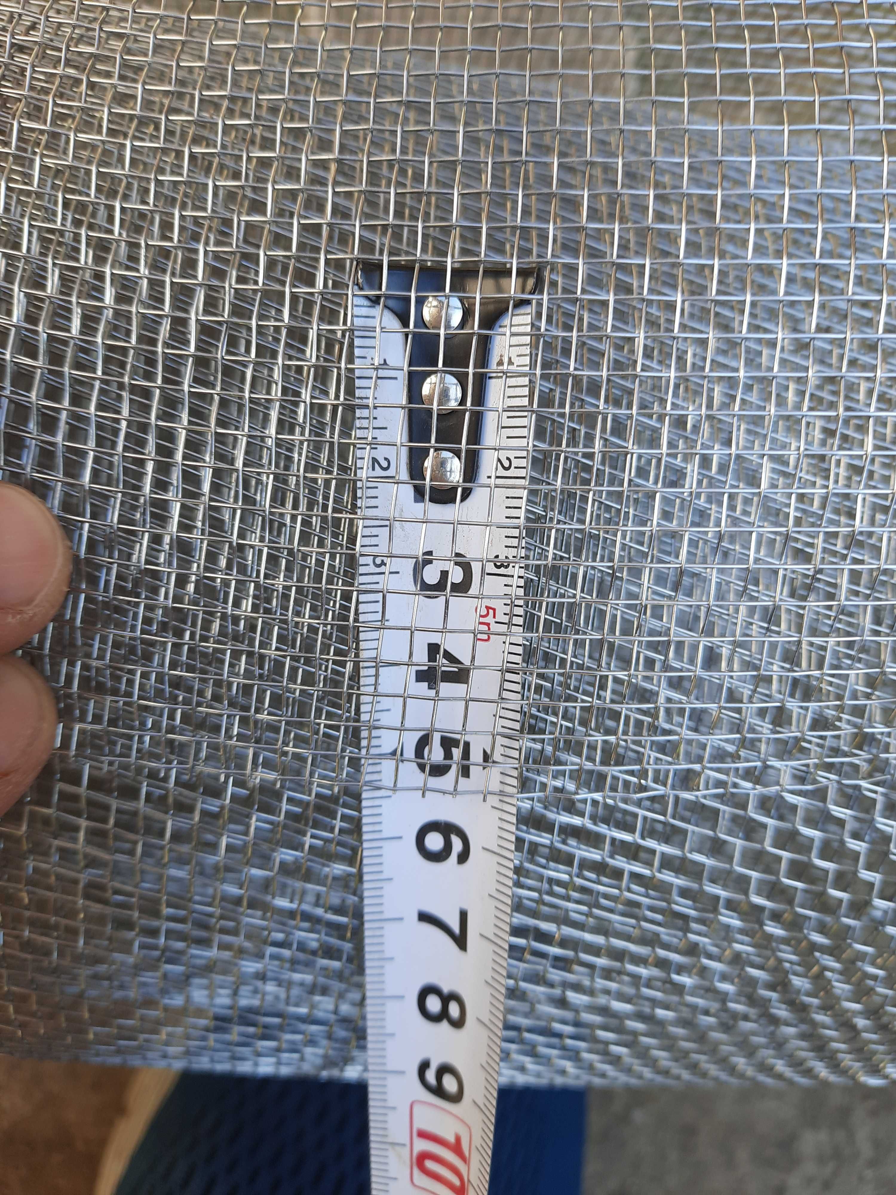 Plasa sita nisip zincata cernut nisip Ochiuri 0.2 sau 0.4 mm. 2m Noua!