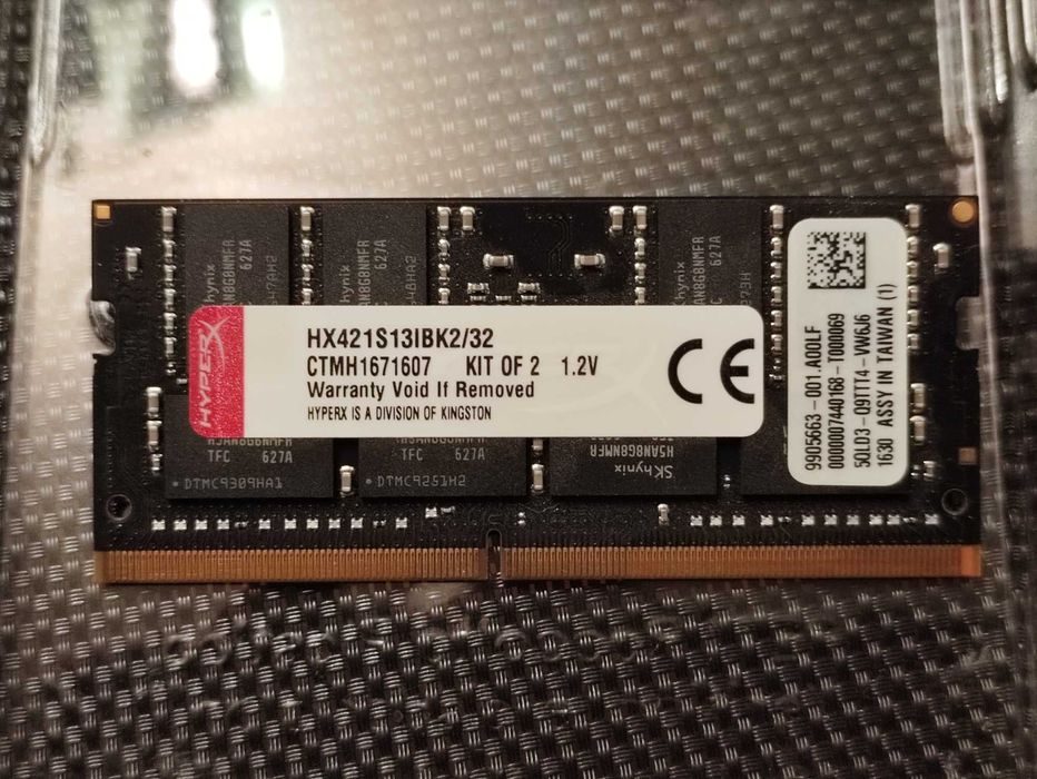 Kingston 32GB (2x16) DDR4-2133 CL 13 SODIMM Kit