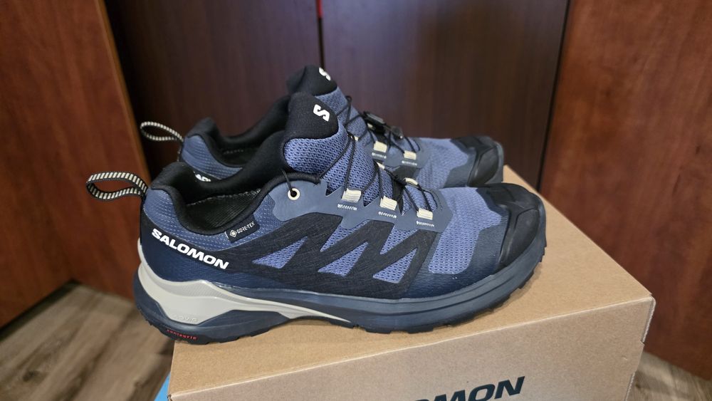 Salomon X-Adventure GTX marimea 40 2/3, albastru pentru hiking

X-A