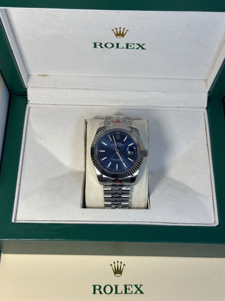 Rolex Datejust Blue Motif 41mm