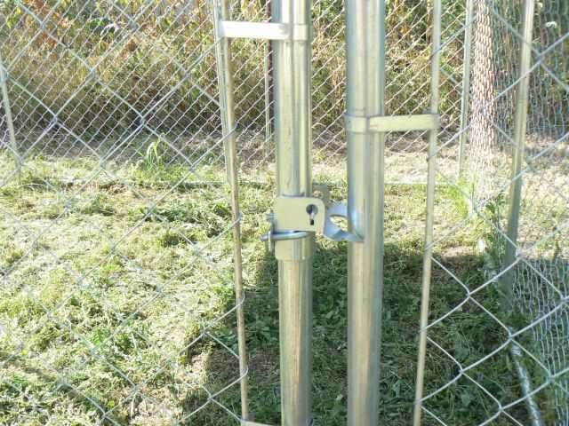 Țarc / Cusca / Padoc pentru câini, 3x3m, acoperiș  PVC 500g/m² LG