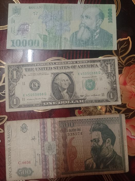 Bancnota 500lei. Constantin Brâncuși