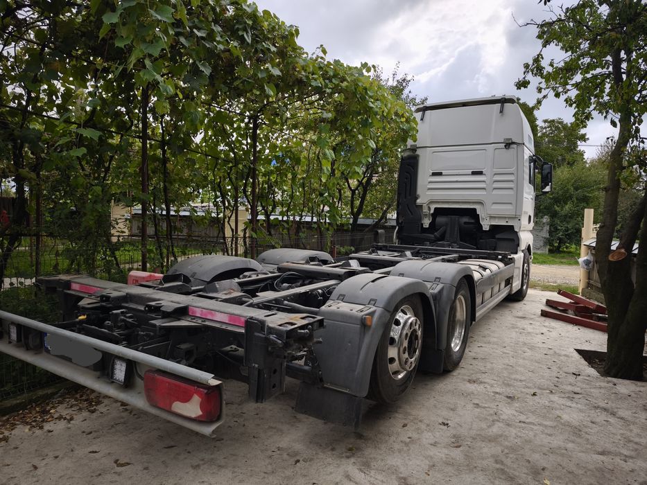 MAN TGX BDF cu tandem pentru containere