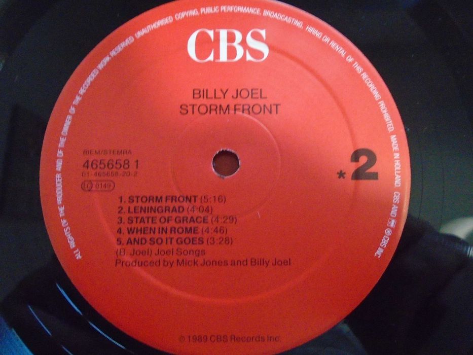 плочи Billy Joel