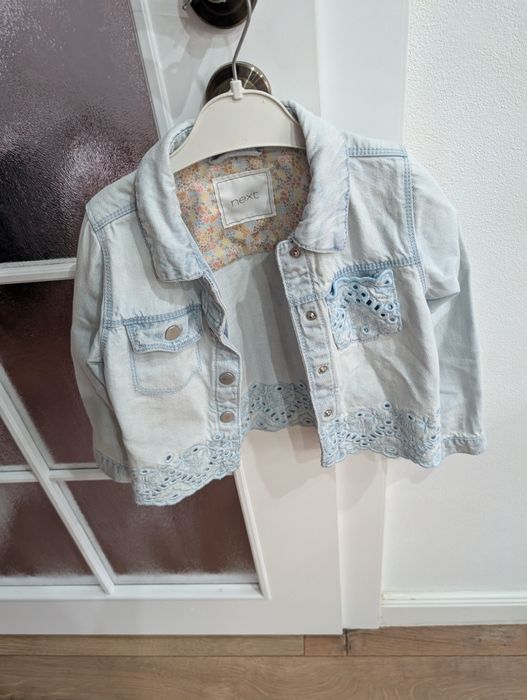 Geaca next blugi broderie 116