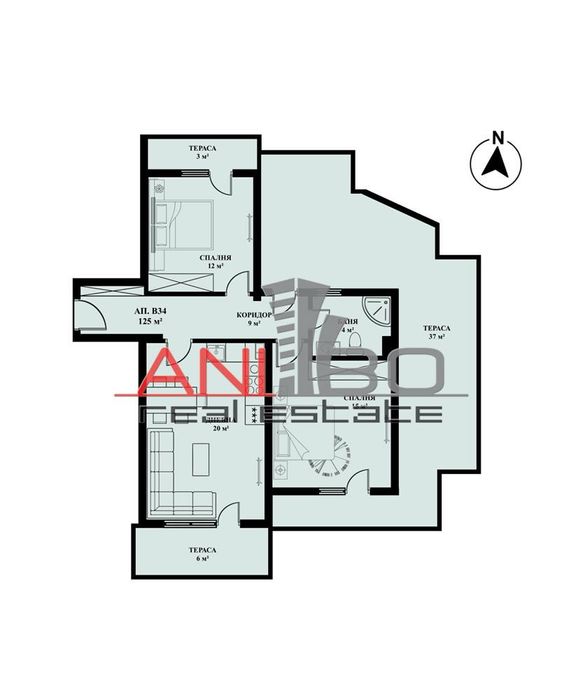 Продава се Тристаен апартамент в София, Люлин 5 - 150 кв.м за 1403 €/кв.м - Снимка #4