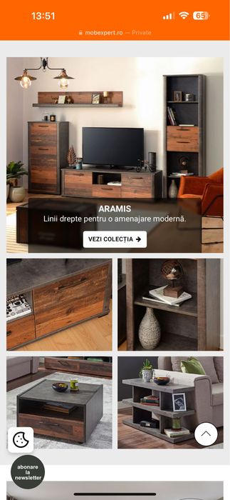Mobila de living Mobexpert