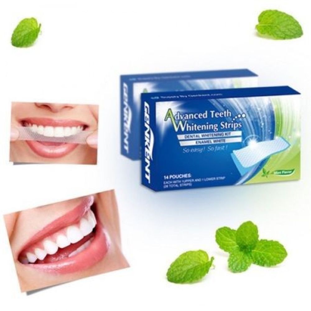 Избелващи ленти за зъби Advanced Teeth Whitening Strips