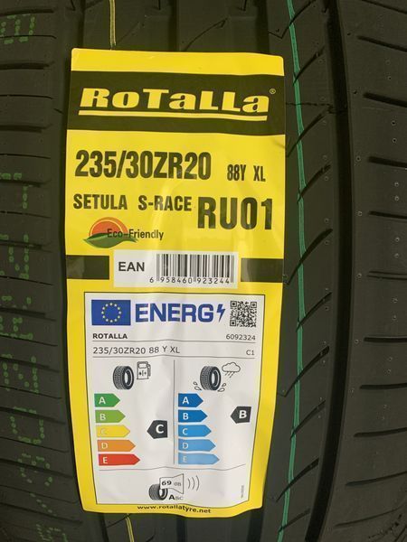 Нови летни гуми ROTALLA SETULA S-RACE RU01 235/30R20 88Y XL НОВ DOT