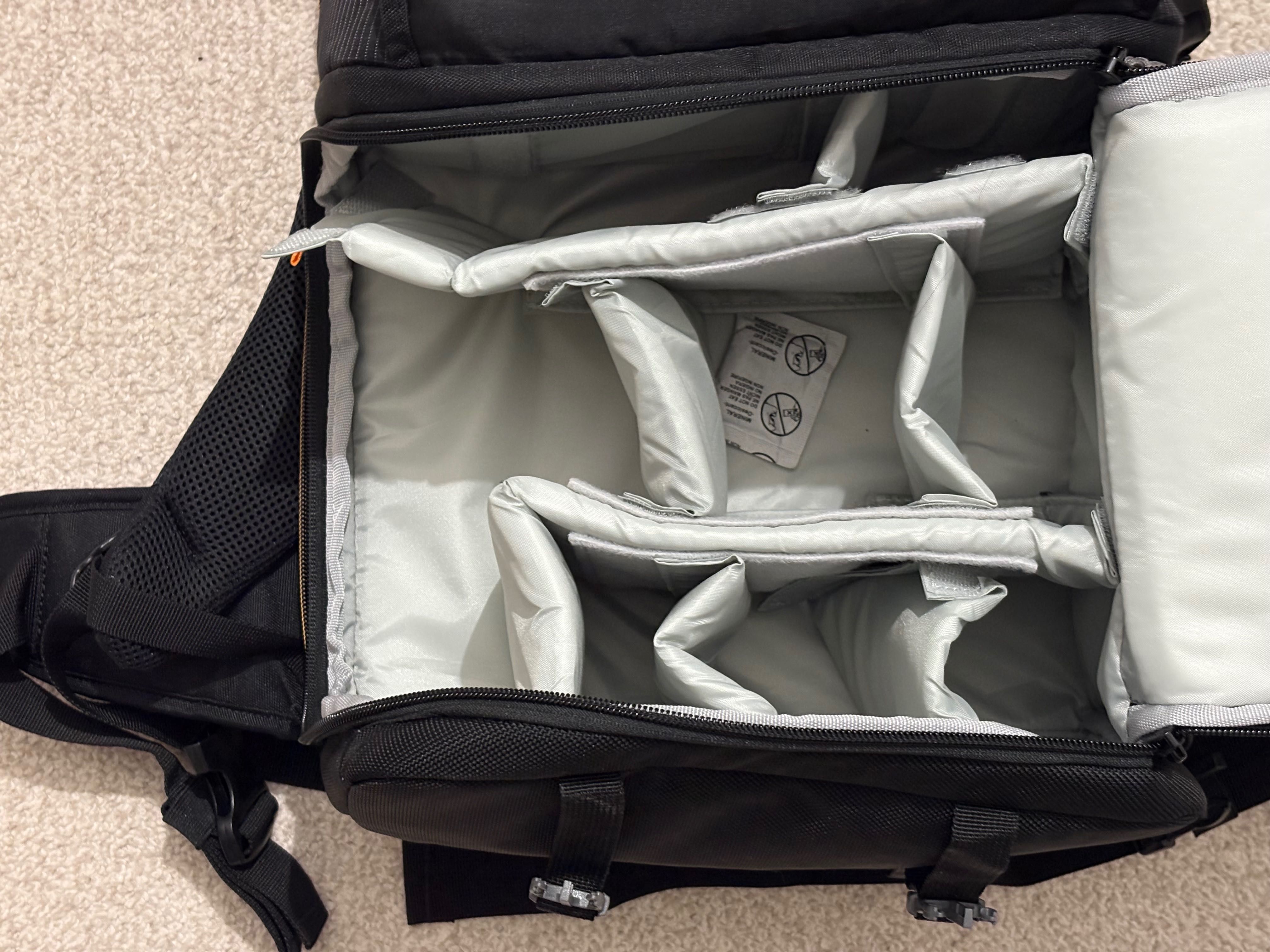 Lowepro FastPack 250 AW II - Rucsac, Negru CA NOU !! Estetic 10/10