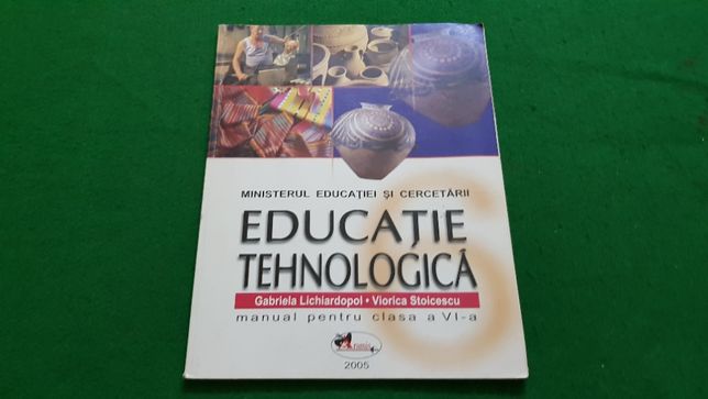 Educatie Tehnologica -Manual pentru clasa a VI a