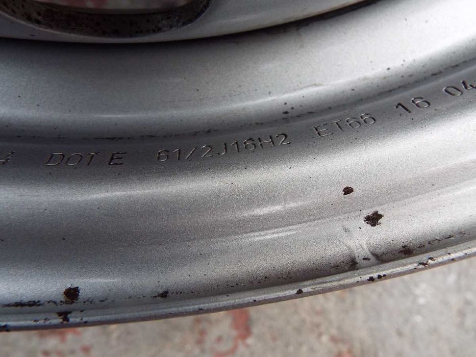 vand 4 jante de tabla pe 16" originale renault master si opel movano