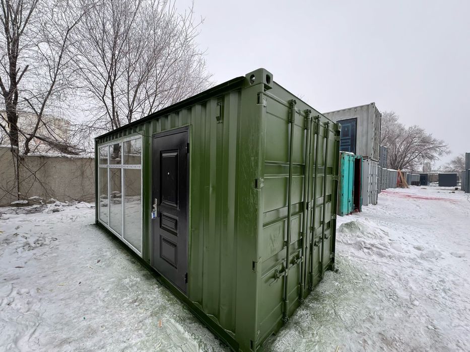 Утепленный контейнер/бытовка/офис/столовая/пост охраны